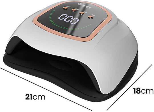 Avizar 20W UV/LED Nagellack Aushärtungslampe Modell Tx-8465 Bildschirm Timer Weiß