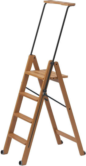 Arredamenti Italia Aluminum Ladder with 4 Steps 80cm