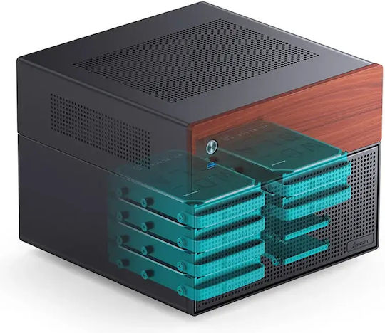 Jonsbo N4 Mini Tower Computer Case Black