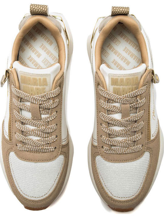 Damen Sneakers Beige