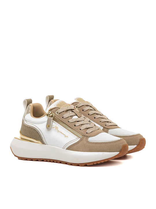 Damen Sneakers Beige