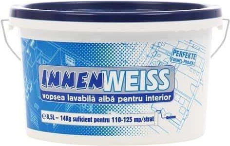 Interior Washable Paint 8.5 L Innenweiss White Ext10010