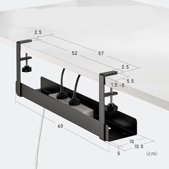 Cable Support Black ZD1DKT3QWSRAY3 1 Piece