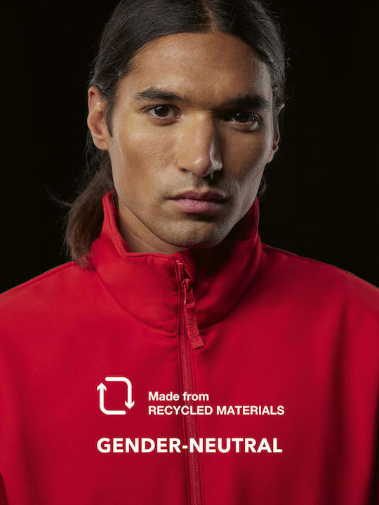 Winter Softshell Wasserdicht und Winddicht Herren Jacken Rot