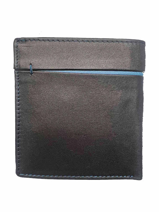 Leder Herrenbrieftasche mit RFID Schwarz