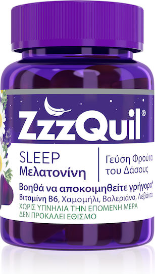 ZzzQuil Schlaf Ergänzungsmittel mit Melatonin 30 Gummibärchen