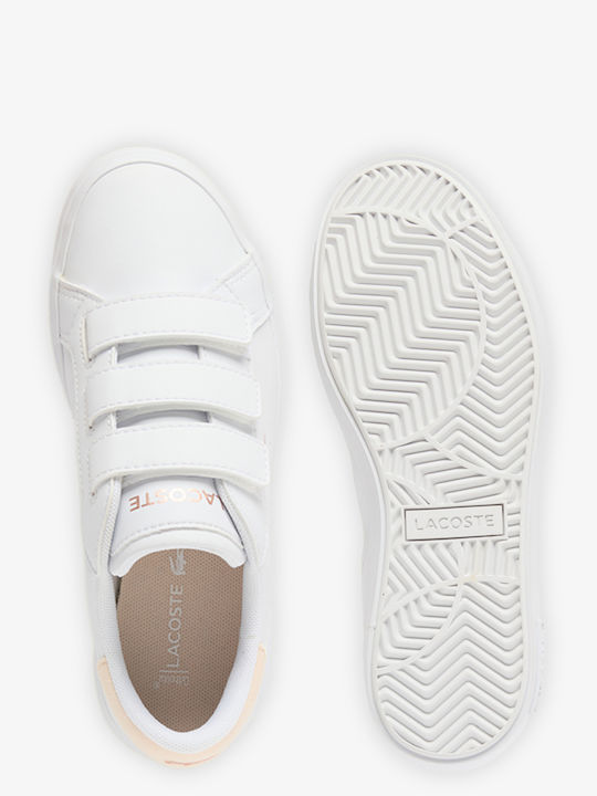 Παιδικά Sneakers με Σκρατς Λευκά