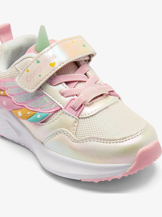 Παιδικά Sneakers με Φωτάκια Λευκά