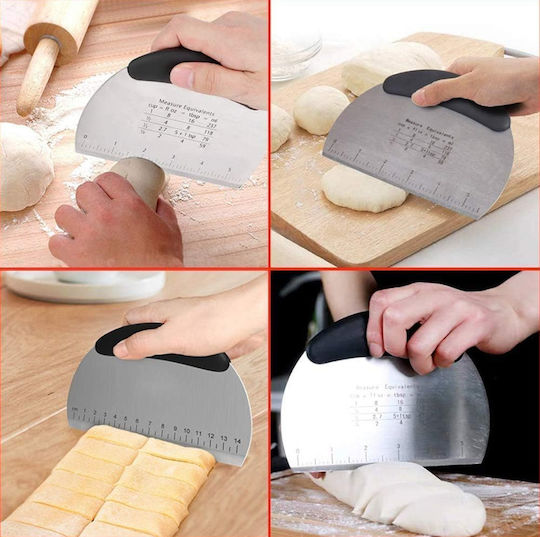 Zuckergusswerkzeuge & Spachteln Rostfreier Stahl Gebäckschaber 16cm