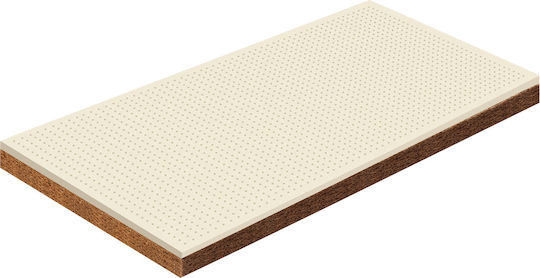 Greco Strom Crib Mattress Erato with Coconut Fiber & Latex 65cmx130cm