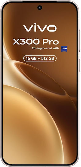 Vivo X300 Pro 5G Dual SIM (16/512GB) Dune Brown