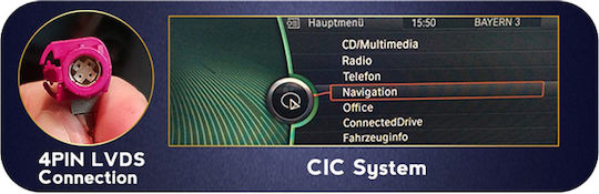 Carmedia Ηχοσύστημα Αυτοκινήτου για BMW E87 / E81 2004 2012 (Bluetooth/USB/WiFi/GPS/Apple-Carplay/Android-Auto) με Οθόνη Αφής 10.25"