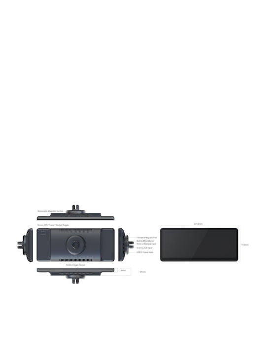 Minix Cp89-hd 8.9 Inches Premium Portable Wireless Car Play Android Auto Display