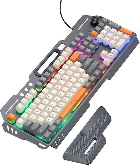 Hoco DI98 Gaming Πληκτρολόγιο με RGB φωτισμό (Αγγλικό US)