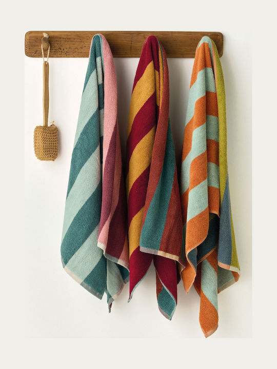Kentia Bath Towel Listra 70x140cm Turquoise Weight 550gsm