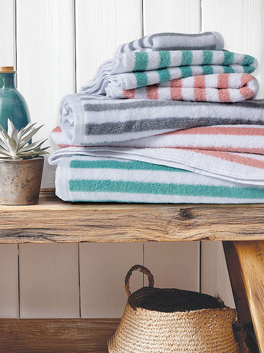Nef-Nef Homeware Hand Towel Casual 30x50cm Pink Weight 550gsm