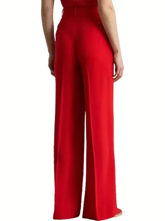 Γυναικείο Υφασμάτινο Παντελόνι Κόκκινο