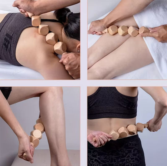 Wooden Body Massage Tool Anti-Cellulite