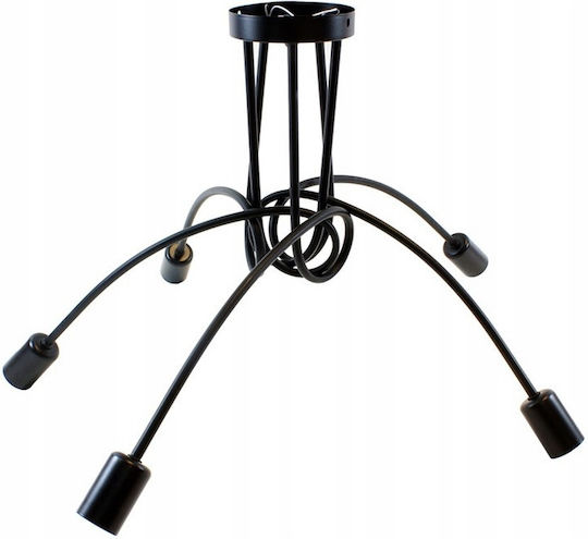 Lumini Suspendate Negru 65x34cm