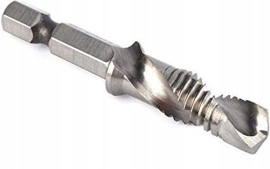 Burghiu HSS cu Cap de Foraj Hexagon Pentru Metal și Lemn 0.5mm / 57mm / 0.7mm / 60mm / 0.8mm / 1.25mm / 59mm / 1.5mm / 65mm