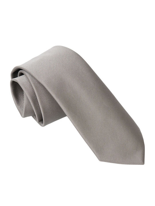 Boss Men's Silk Tie in Gray Colour