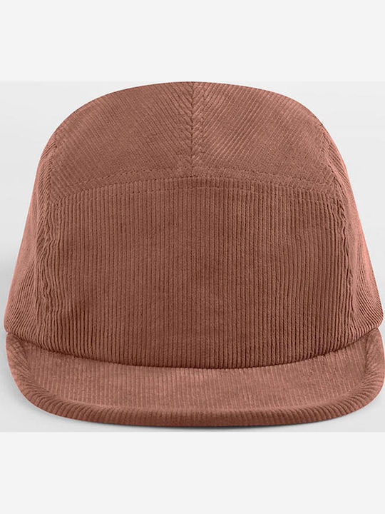Earthaware Organic Cord Camper Cap Beechfield B679 Redwood Earthaware Organic Cord Camper Cap Beechfield B679 Redwood