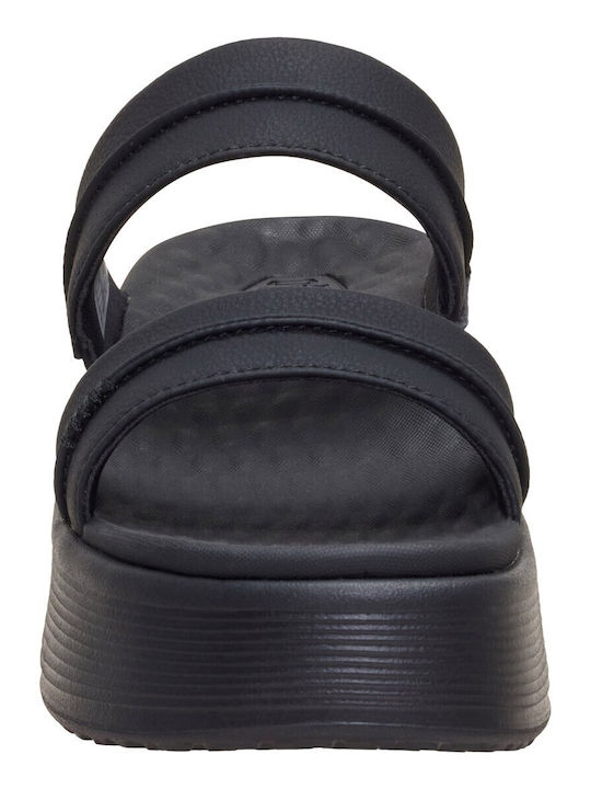 Women's Platforms Summer Style Slippers Black