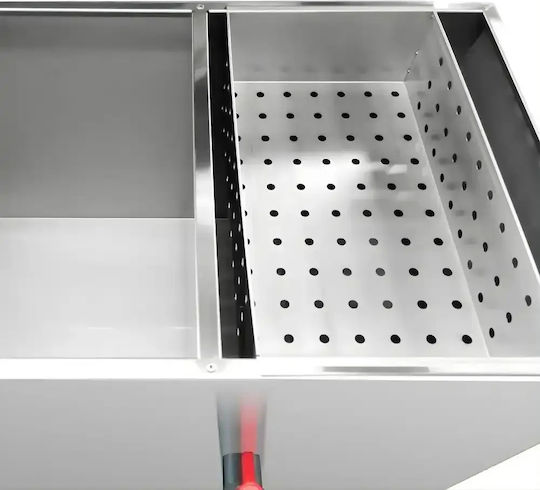 Commercial Metal Oil & Fat Collector 25lt