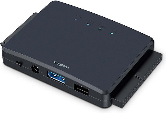 Nedis Usb 3.2 Gen1 Адаптер За Твърд Диск 2.5'' 3.5'' Ide Sata Дискове Черен