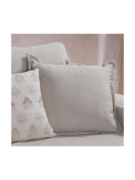 Nef-Nef Homeware Възглавница за диван Loen Бежова 50x50см