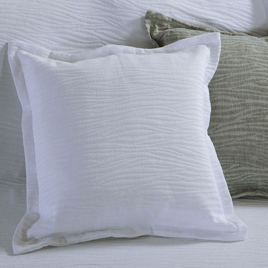 Nef-Nef Homeware Zebra White Sofa Cushion 50x50cm