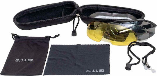 Tactical Sunglasses 3 Interchangeable Lenses Z-tools Zts 8282