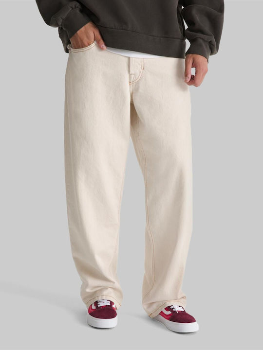 Trousers in Loose Fit Brown