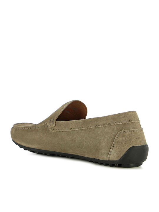 U Istria Men's Moccasins in Gray Colour
