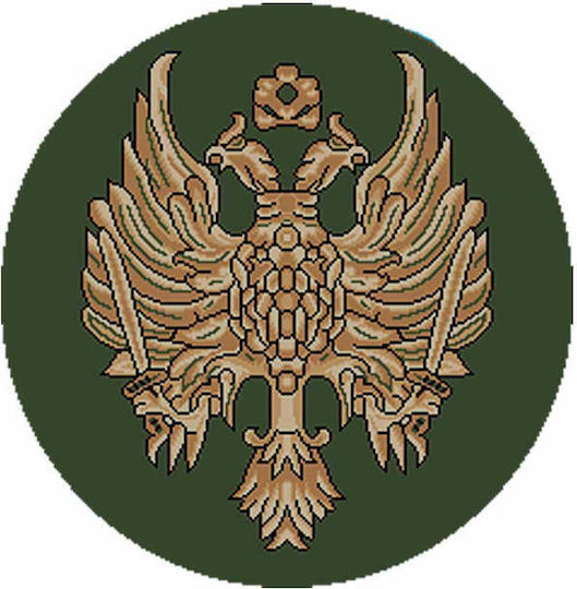 Isexan 1000 Orthodoxia Аνοιχти Крила Църковен Килим 80x80см 40-8000-1000