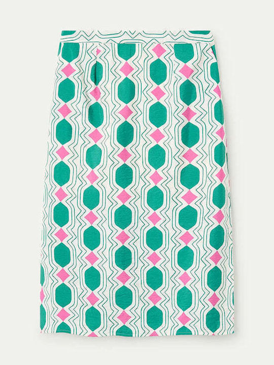 Ψηλόμεση Midi Φούστα Multicolour