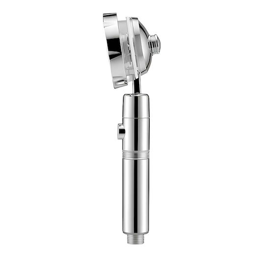 Avizar High Pressure Shower Head Built-in Filter Mist Massage Modes Silver