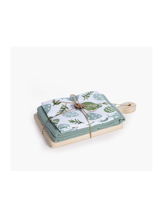 Nef-Nef Homeware Birdy Prosop De Ceai Verde 40x40cm 2 Bucăți Nef-Nef Homeware Birdy Prosop De Ceai Verde 40x40cm 2 Bucăți