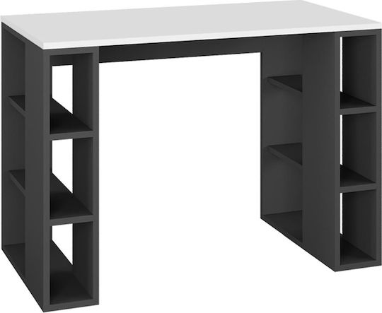 Γραφείο Colmar Ξύλινο Ανθρακί 106x50x75εκ.