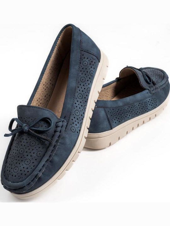 Γυναικεία Loafers σε Μπλε Χρώμα
