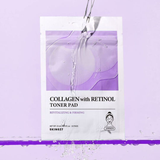 SKIN627 Pads Τόνωσης Προσώπου με Centella Asiatica 10τμχ