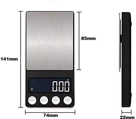 Digital Kitchen Scale Up To 0.2kg Black