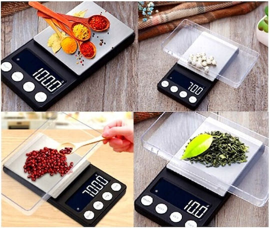 Digital Kitchen Scale Up To 0.2kg Black
