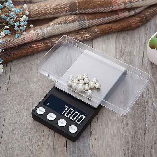 Ψηφιακή Ζυγαριά Κουζίνας με Κάδο έως 0.5kg Μαύρη