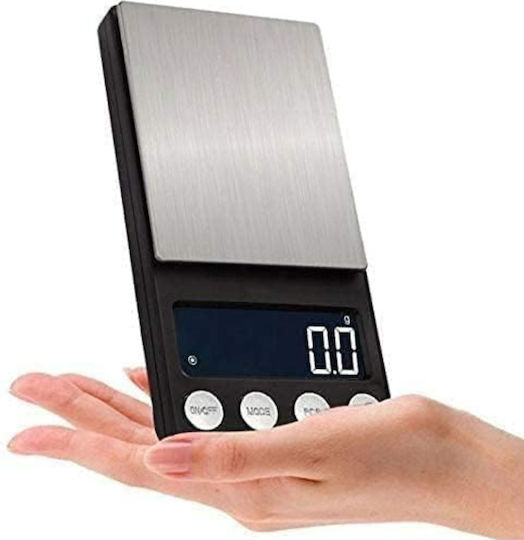 Ψηφιακή Ζυγαριά Κουζίνας με Κάδο έως 0.5kg Μαύρη