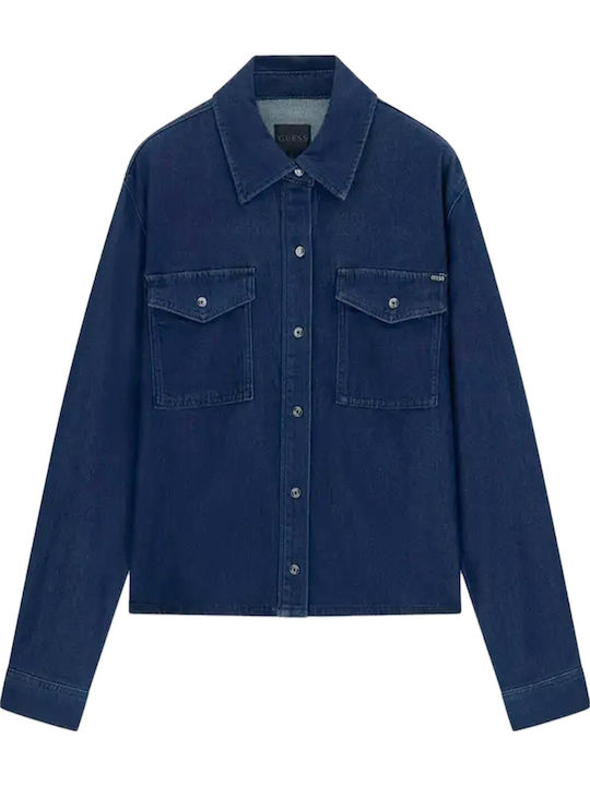 Long Sleeve Women's Shirt Blue