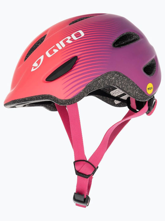 Giro Kinderfahrrad- / Rollerhelm für Berg Rosa