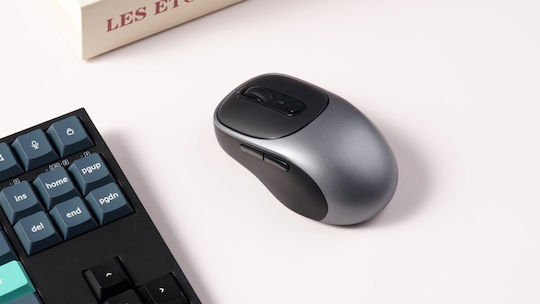 Keychron BM24 BM24-C61 Wireless Ergonomic Bluetooth Mouse Gray