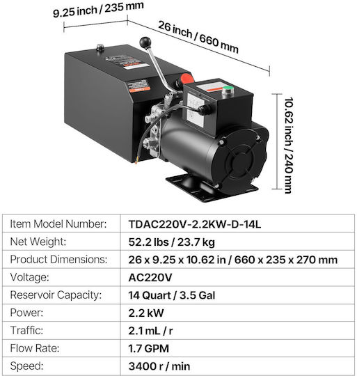 Vevor Vevor Electric Plumber Tool FXXJSYXWSQCJKFSIY001V7