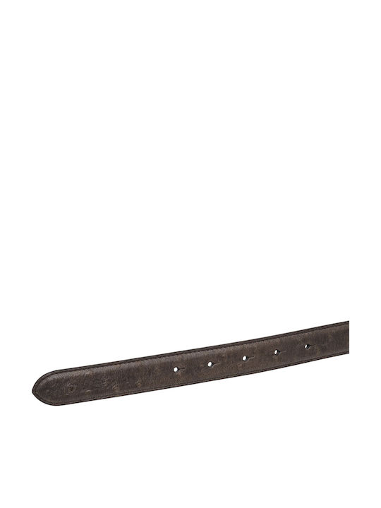 Leather Women's Belt Brown